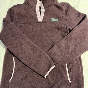 L.L. Bean Dark mauve or purple Women's Pullover